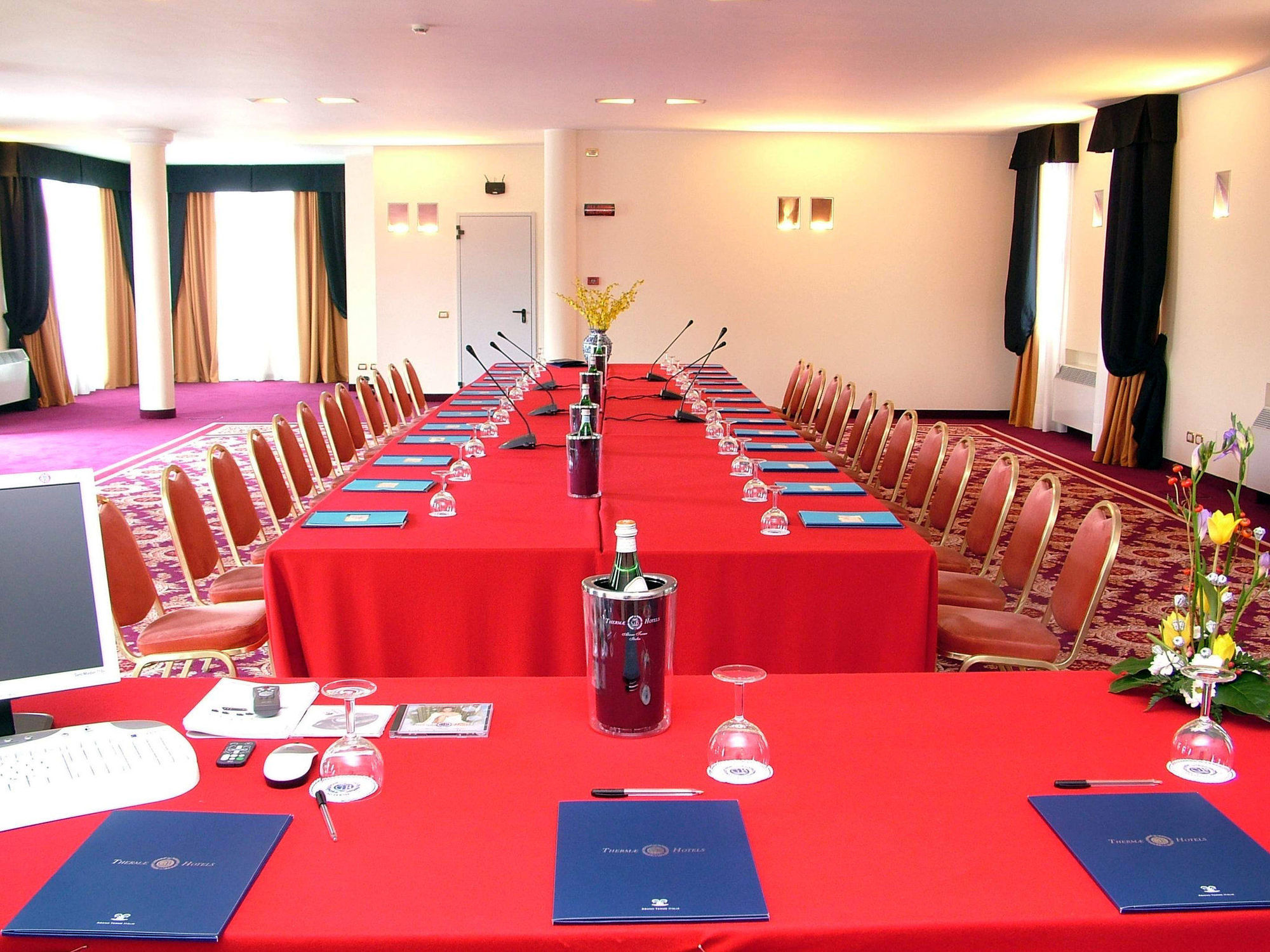 Grand Hotel Trieste & Victoria Abano Terme Faciliteter billede The conference room